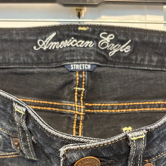 American Eagle Outfitters Women's Black Skinny Jeans - Picture 2 of 6